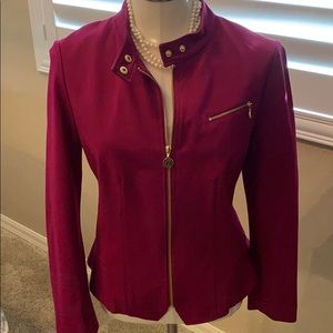 Ann Klein Fushia  jacket.